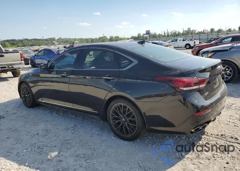 2018 Genesis G80 Sport from USA, damaged, VIN KMHGN4JB3JU260129